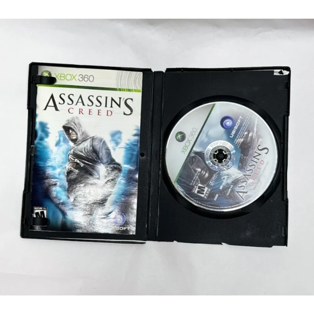 Xbox 360 Game Bundle Halo 4 Assassin's Creed COD World at War 4 Game Lot